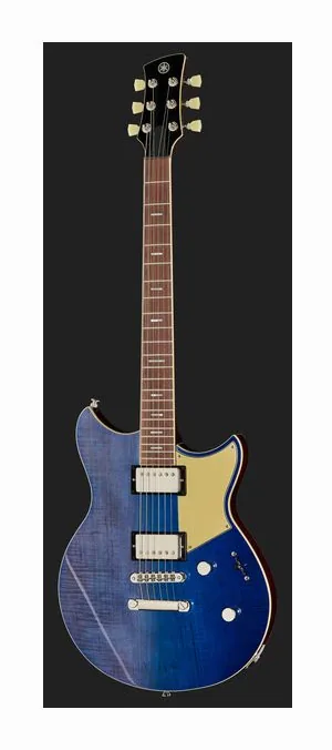 Yamaha Revstar RSP20 Moonlight Blue, pickup e manopole dei controlli