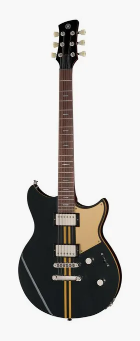 Yamaha Revstar RSP20X R. Br. Charcoal inquadrato di fronte su sfondo neutro
