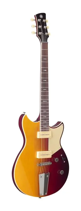 Yamaha Revstar RSS02T Sunset Burst, selettore pickup e jack di uscita