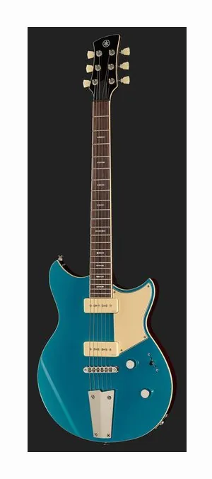 Yamaha Revstar RSS02T Swift Blue, corpo e verniciatura in primo piano