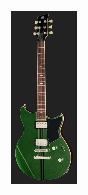 Yamaha Revstar RSS20 Flash Green, curve del body viste dall'alto