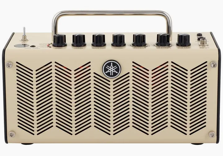 Yamaha THR5 V2, logo e finiture del pannello frontale