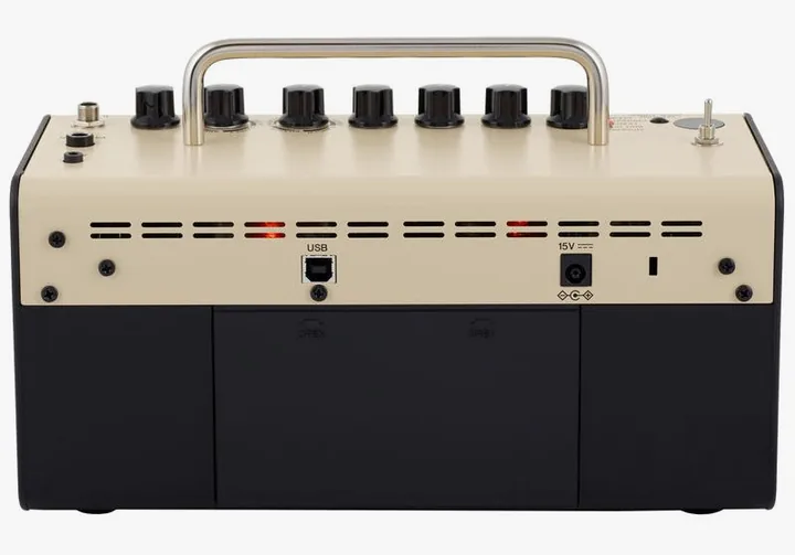 Yamaha THR5 V2, retro con le prese di collegamento