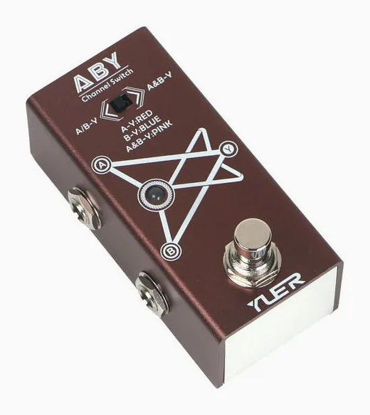 Yuer ABY - Switcher Splitter, manopole viste dall'alto