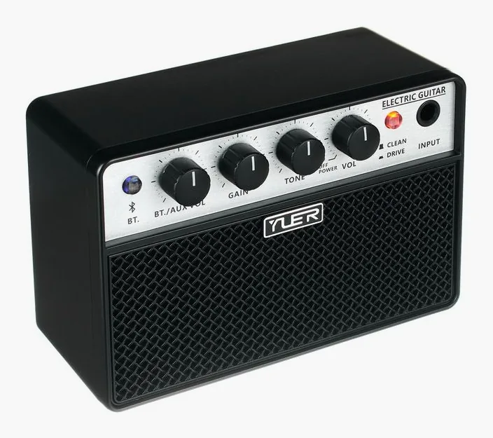 Yuer BA-10E Portable Amp BT, vista laterale del cabinet