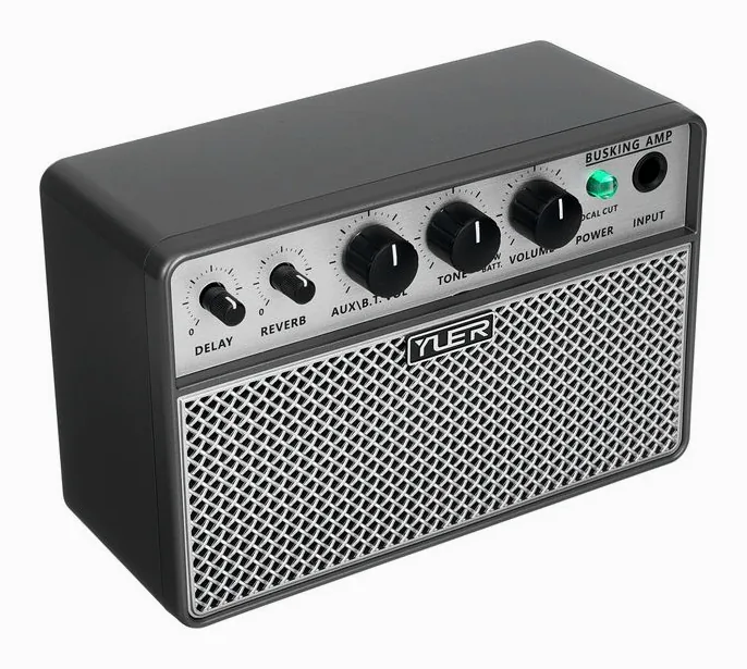 Yuer BA-10Pro Mini Busking Amp, griglia dell'altoparlante