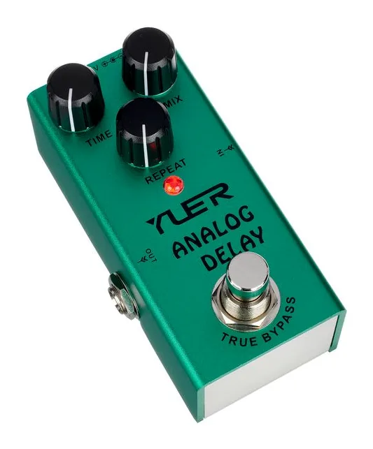 Yuer RF-10 Series Analog Delay, led e interruttore a pedale