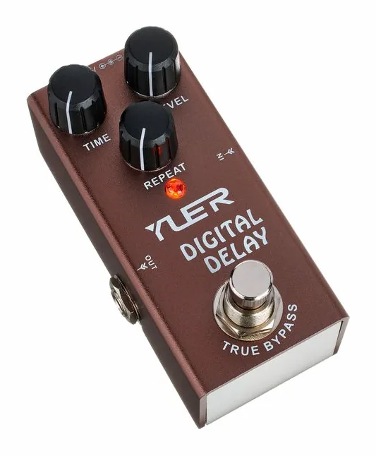 Yuer RF-10 Series Digital Delay, led e interruttore a pedale