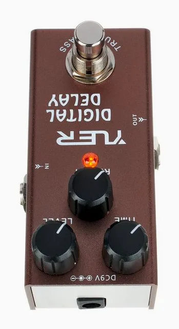 Yuer RF-10 Series Digital Delay, ingressi e uscite laterali