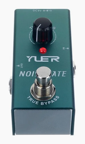 Yuer RF-10 Series Noise Gate, manopole viste dall'alto