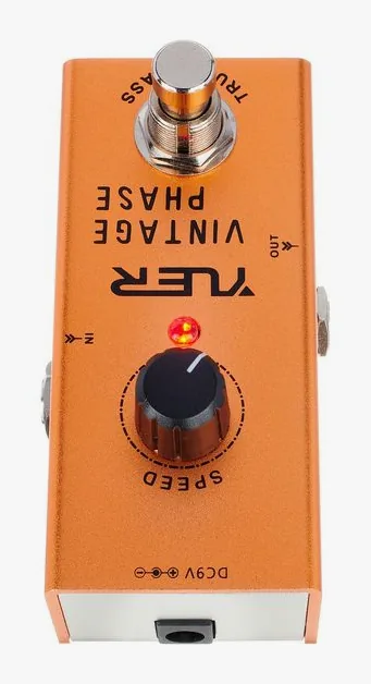 Yuer RF-10 Series Vintage Phase, led e interruttore a pedale