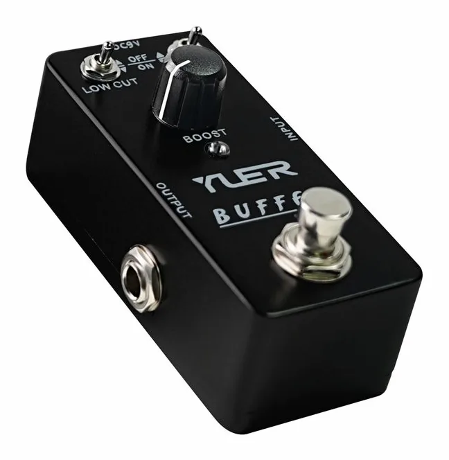 Yuer RS-21 Buffer Boost, manopole viste dall'alto