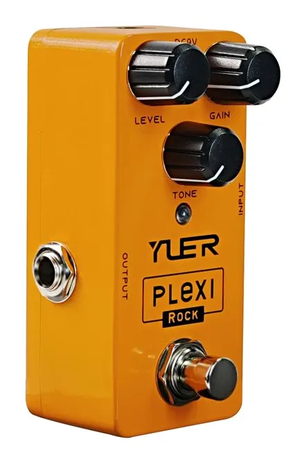 Yuer RS-26 Plexi Rock - Distortion, manopole viste dall'alto