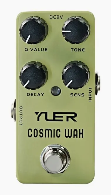 Yuer RS-28 Cosmic Wah fotografato frontalmente