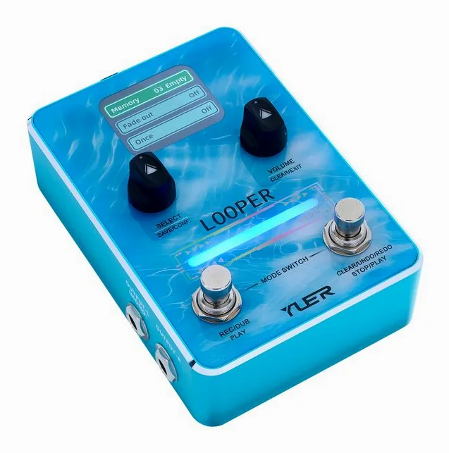 Yuer XS-02 Looper, ingressi e uscite laterali
