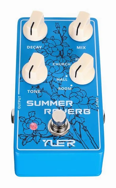 Yuer XS-05 Summer Reverb, ingressi e uscite laterali