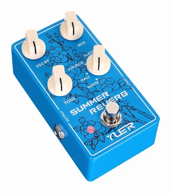 Yuer XS-05 Summer Reverb, connettori sul retro dell'unita