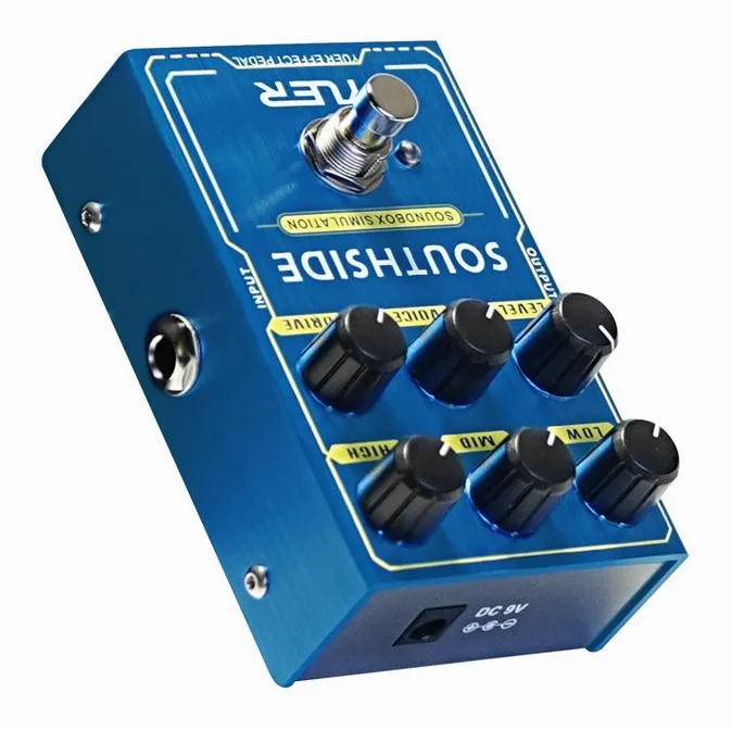 Yuer YF-32 Southside Overdrive/Amp, grafica del pannello superiore