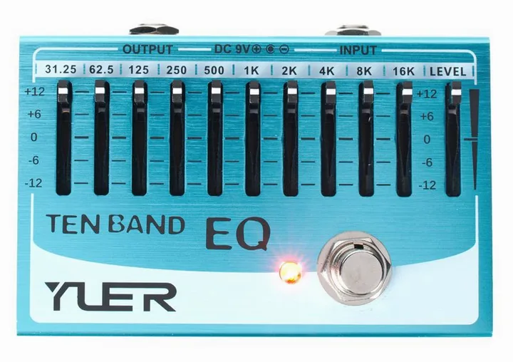 Yuer YF-40 Ten Band EQ, ingressi e uscite laterali