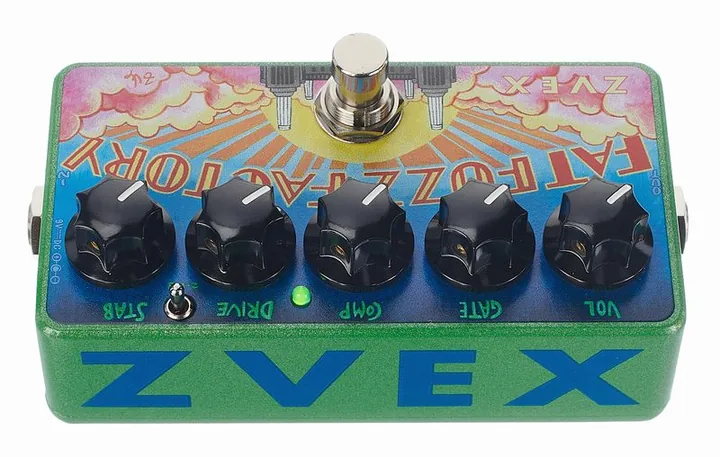 Z.Vex Fat Fuzz Factory Vexter, manopole viste dall'alto