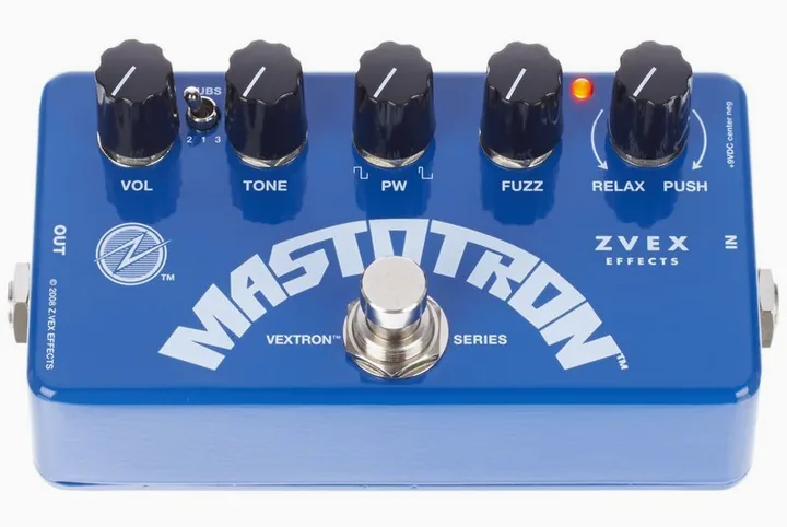 Z.Vex Mastotron, connettori sul retro dell'unita