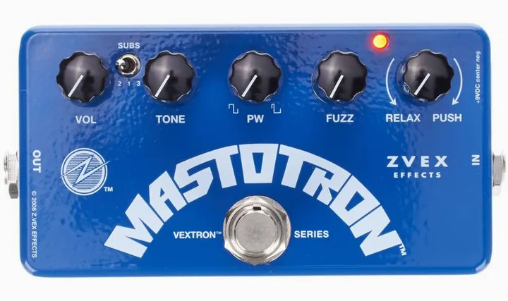 Z.Vex Mastotron, manopole viste dall'alto