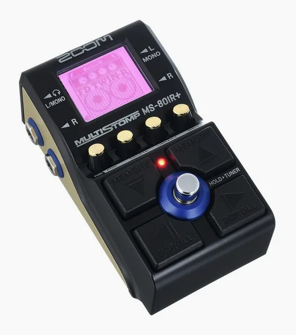 Zoom MS-80IR+, manopole viste dall'alto
