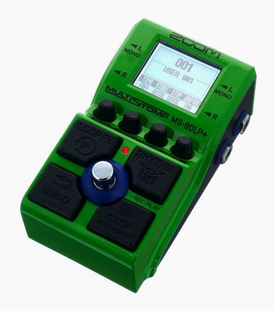 Zoom MS-90LP+ Multistomp Looper, ingressi e uscite laterali